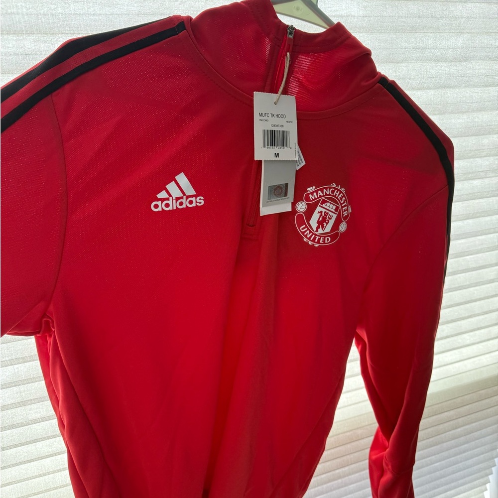 Adidas Red Manchester United Track Jacket